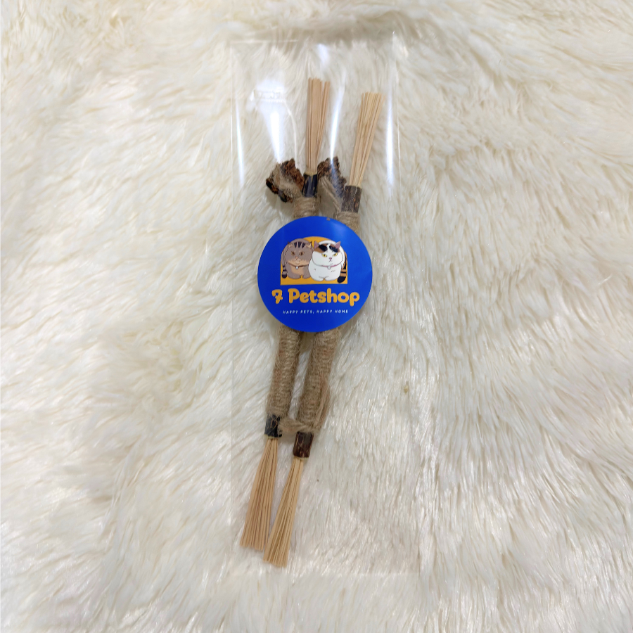 MOOO ไม้ขัดฟัน ทาทาบิ ลดคราบหินปูนของเล่นแมว ทำให้ลมหายใจสดชื่น ผ่อนคลาย ผลิตภัณฑ์ที่เหมาะสำหรับแมวของคุณ