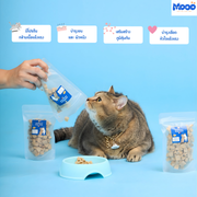 MOOO Freeze-Dried Chicken Liver ขนมแมวและสุนัขจากตับไก่แท้ 100%